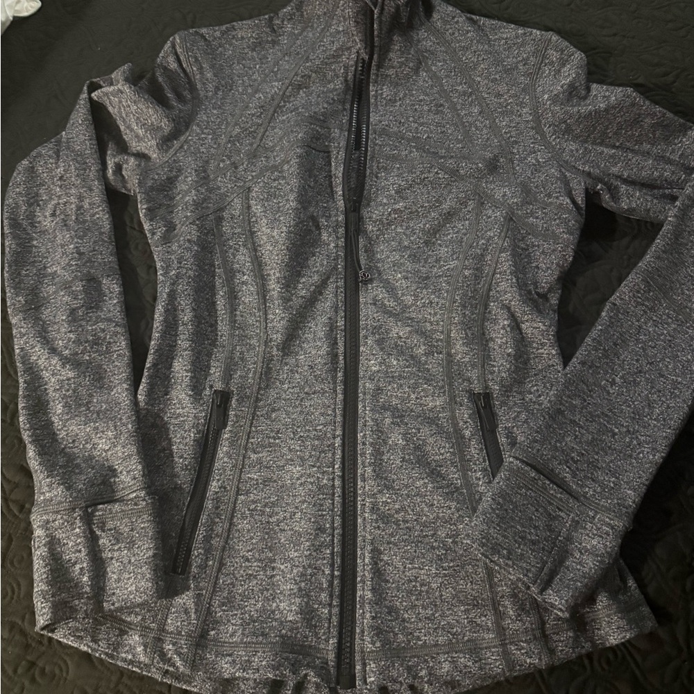 lululemon athletica Heathered Gray Utility Jacket